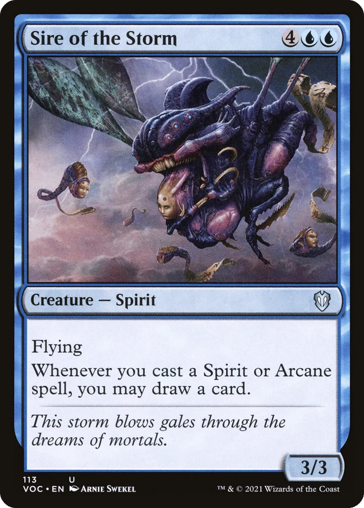 Sire of the Storm · Crimson Vow Commander