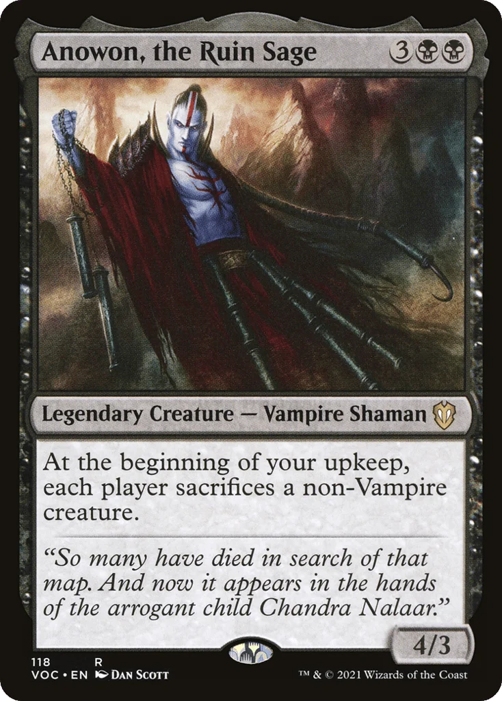Anowon, the Ruin Sage · Crimson Vow Commander
