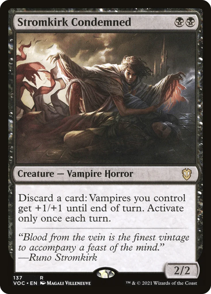 Stromkirk Condemned · Crimson Vow Commander