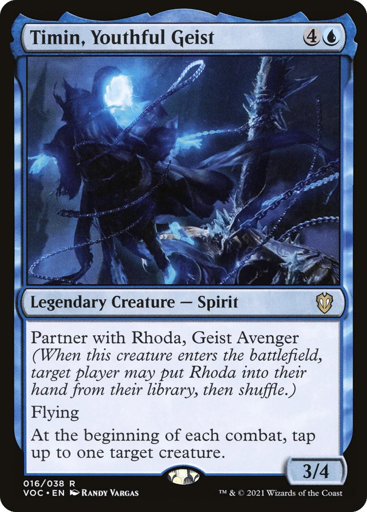 Timin, Youthful Geist · Crimson Vow Commander