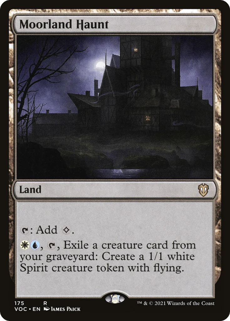 Moorland Haunt · Crimson Vow Commander