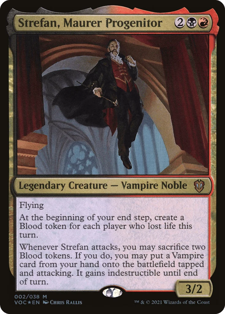 Strefan, Maurer Progenitor · Crimson Vow Commander