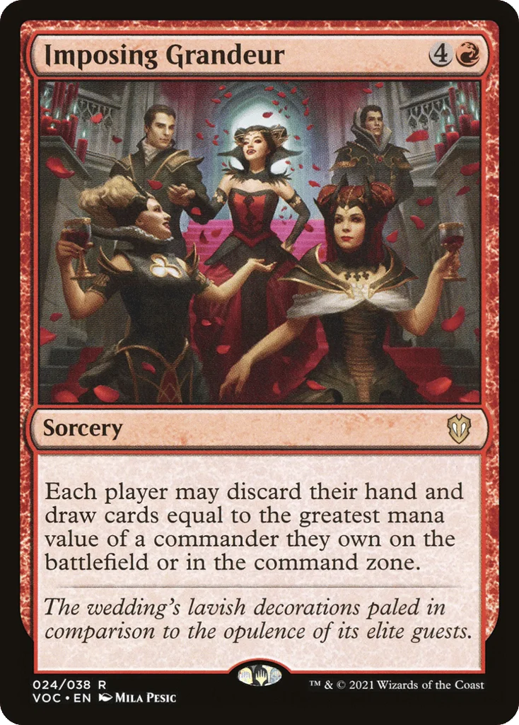 Imposing Grandeur · Crimson Vow Commander