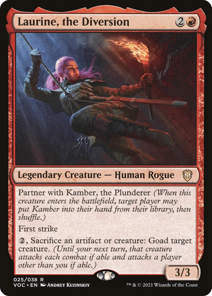Laurine, the Diversion · Crimson Vow Commander