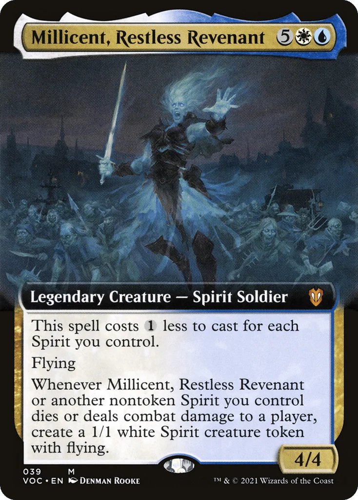 Millicent, Restless Revenant · Crimson Vow Commander