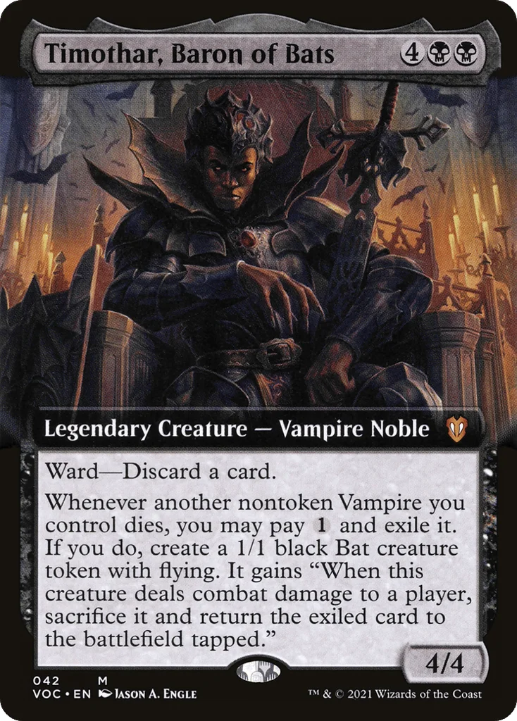 Timothar, Baron of Bats · Crimson Vow Commander