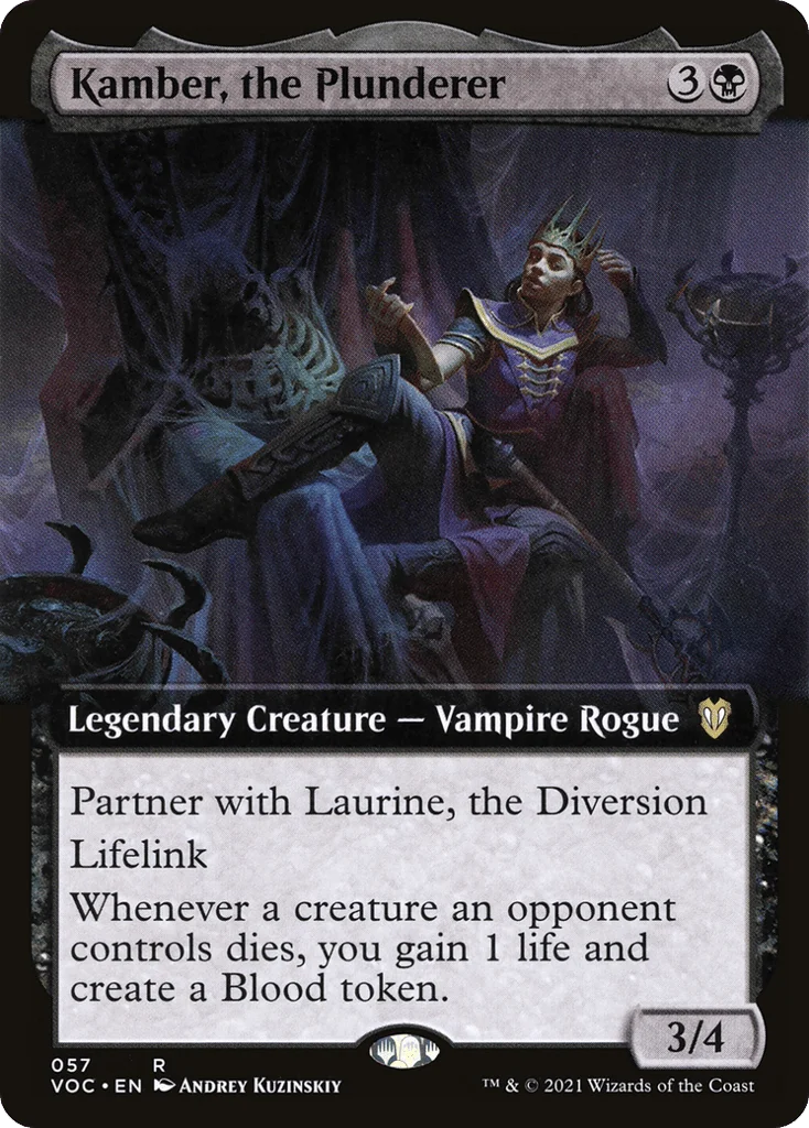 Kamber, the Plunderer · Crimson Vow Commander