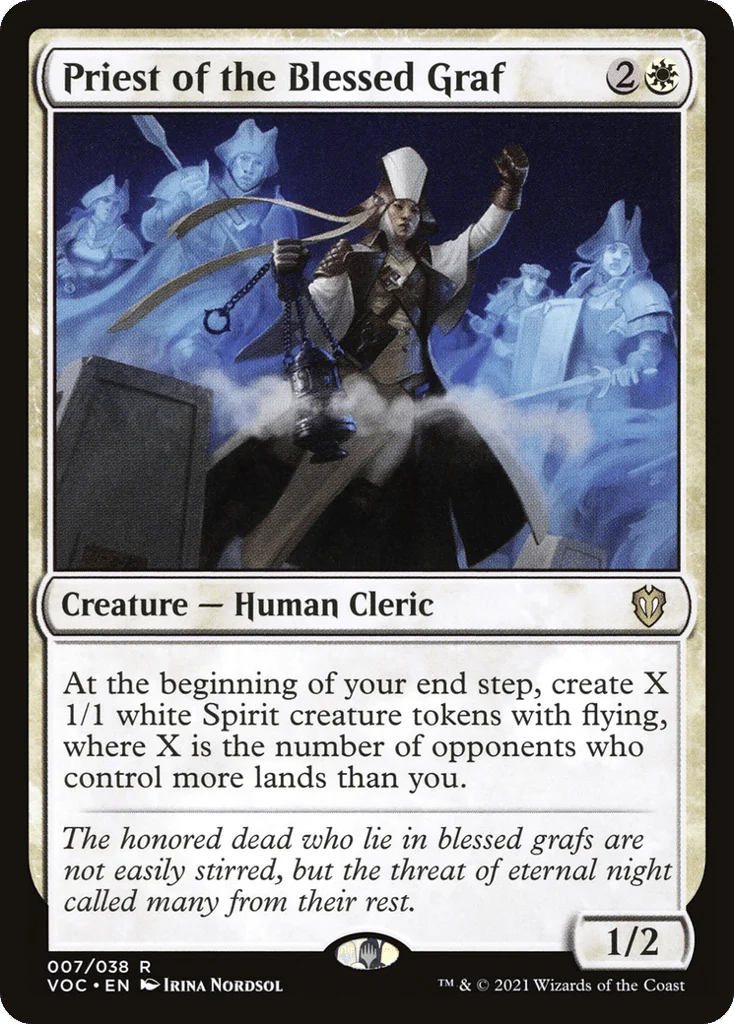 Priest of the Blessed Graf · Crimson Vow Commander