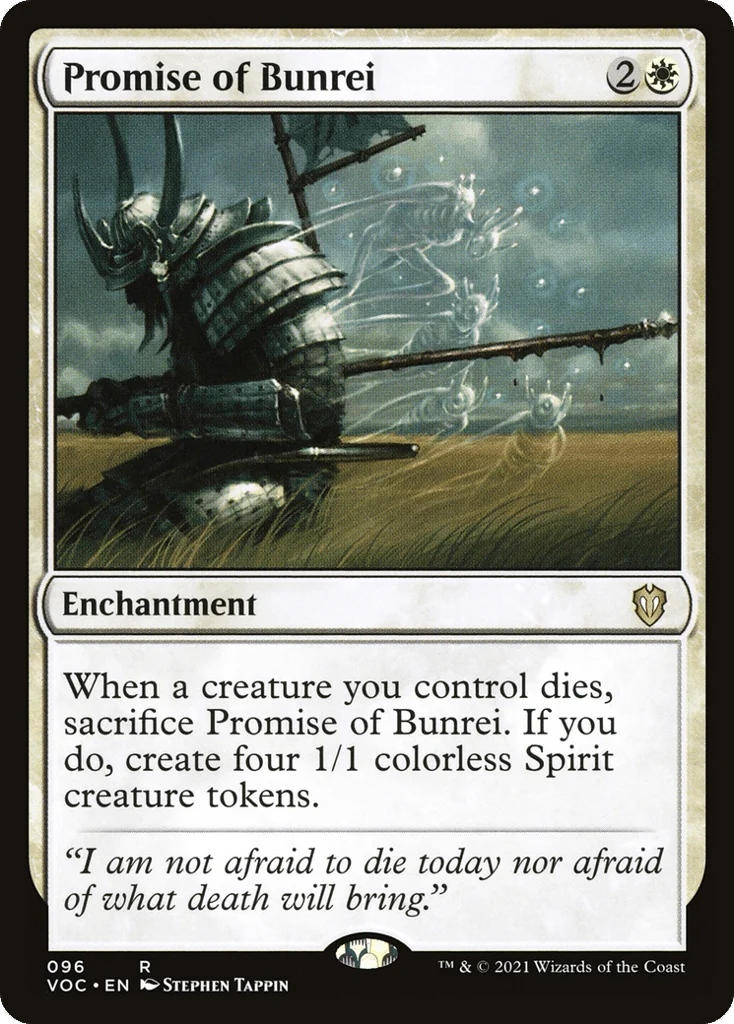 Promise of Bunrei · Crimson Vow Commander