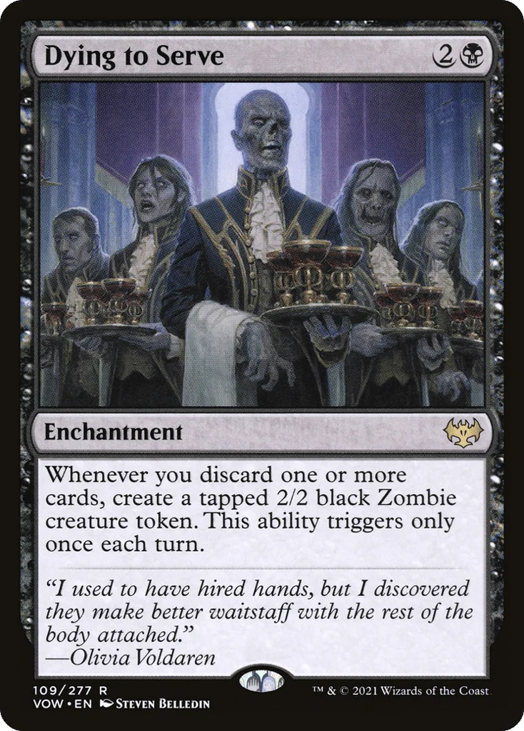Dying to Serve · Innistrad: Crimson Vow