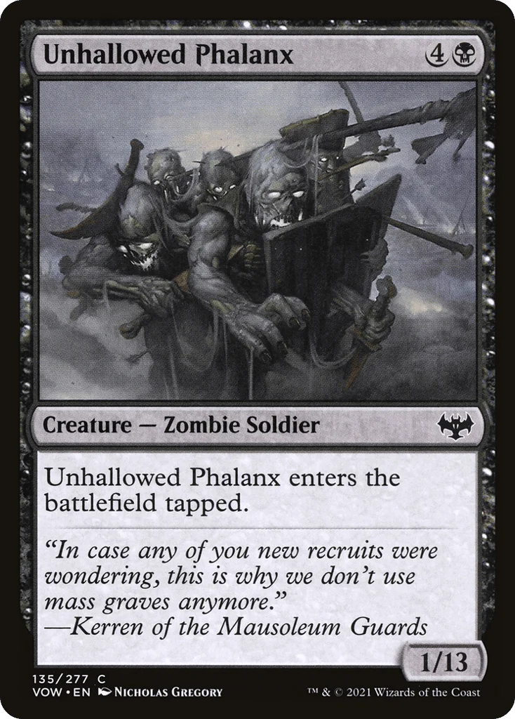 Unhallowed Phalanx · Innistrad: Crimson Vow