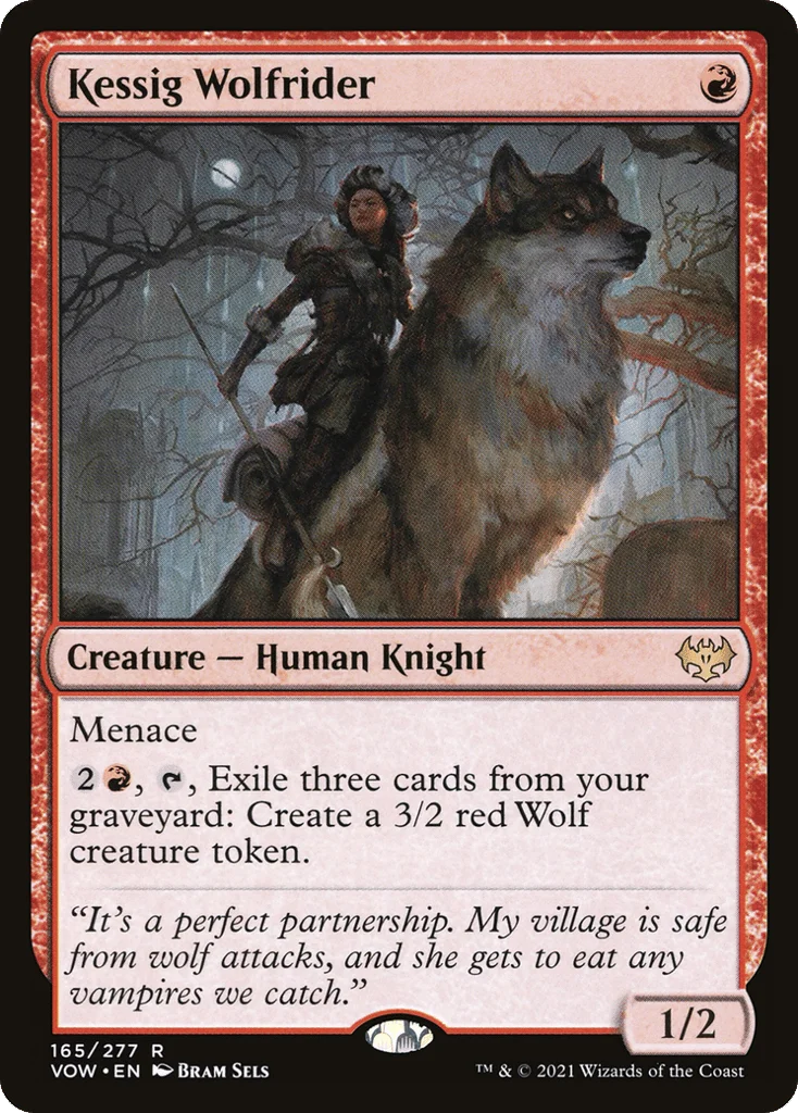 Kessig Wolfrider · Innistrad: Crimson Vow