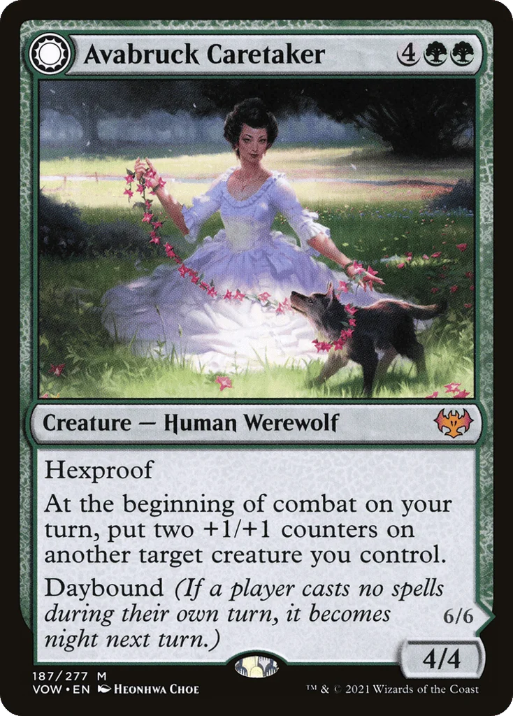 Avabruck Caretaker // Hollowhenge Huntmaster · Innistrad: Crimson Vow