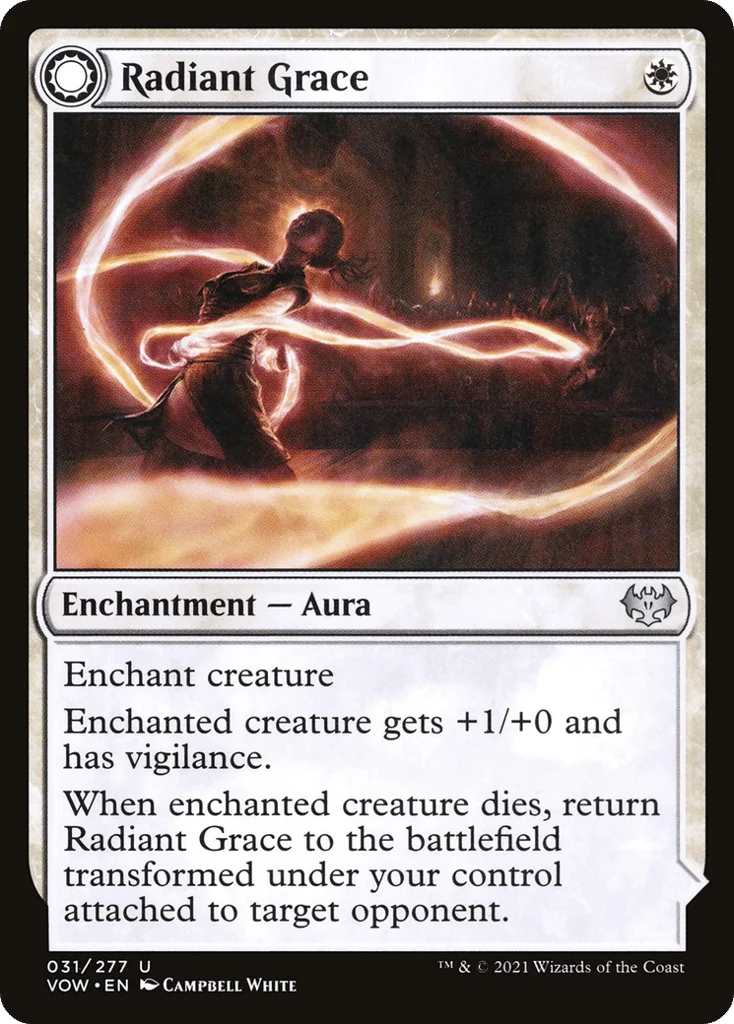 Radiant Grace // Radiant Restraints · Innistrad: Crimson Vow
