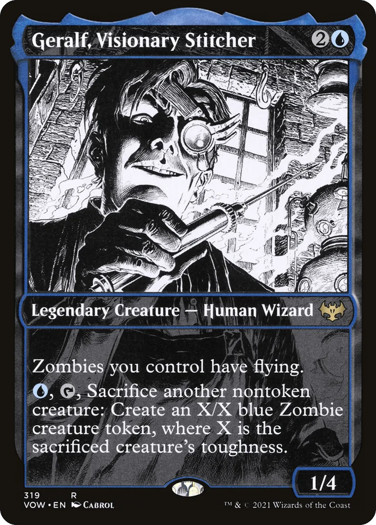 Geralf, Visionary Stitcher · Innistrad: Crimson Vow