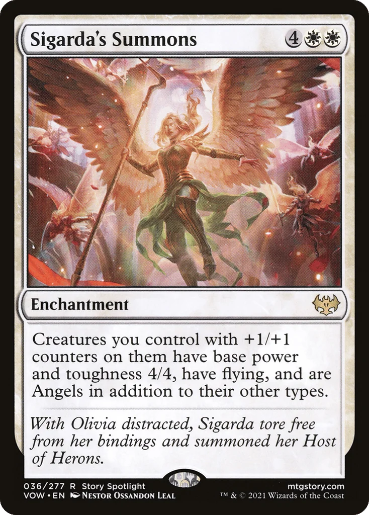 Sigarda's Summons · Innistrad: Crimson Vow