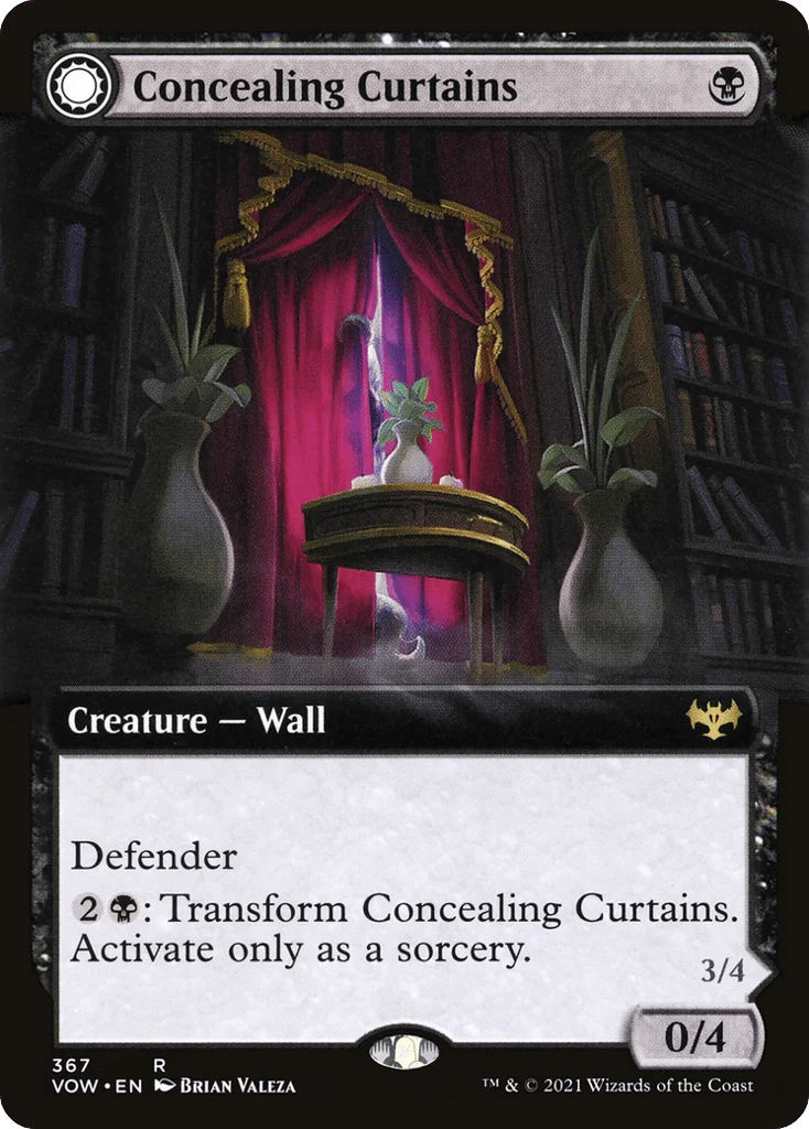 Concealing Curtains // Revealing Eye · Innistrad: Crimson Vow