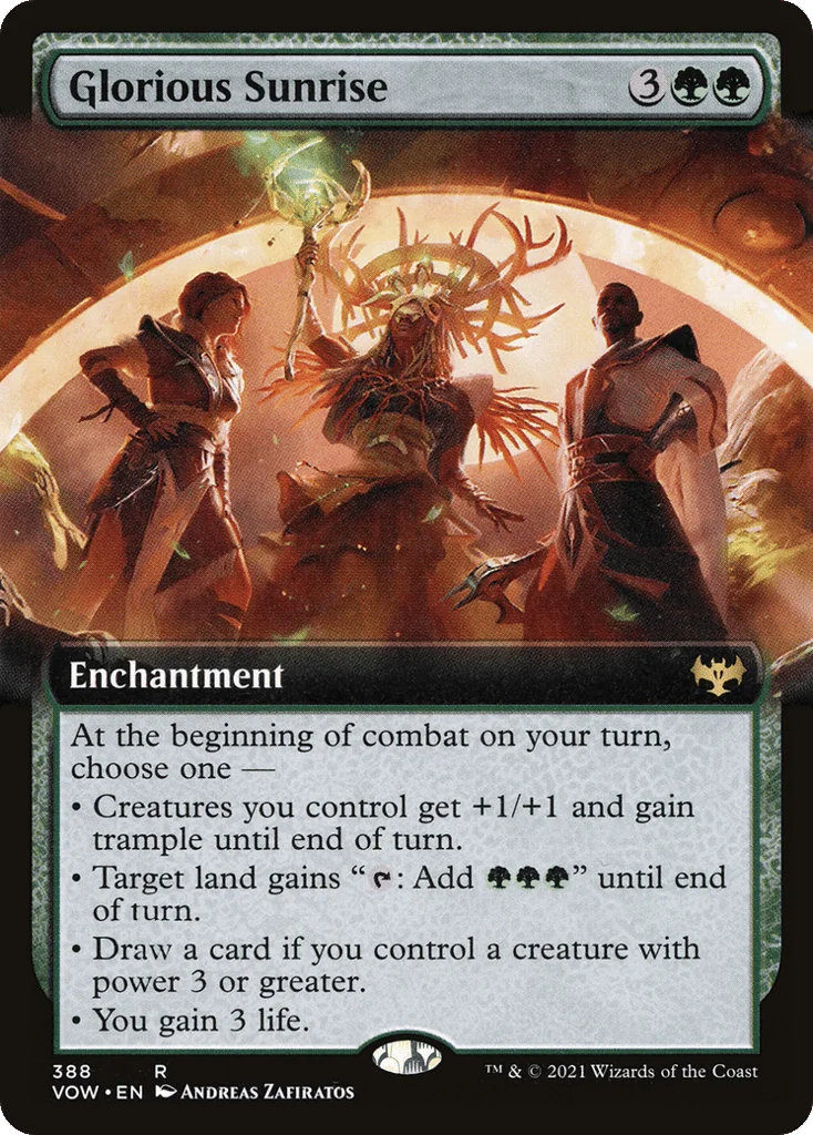 Glorious Sunrise · Innistrad: Crimson Vow