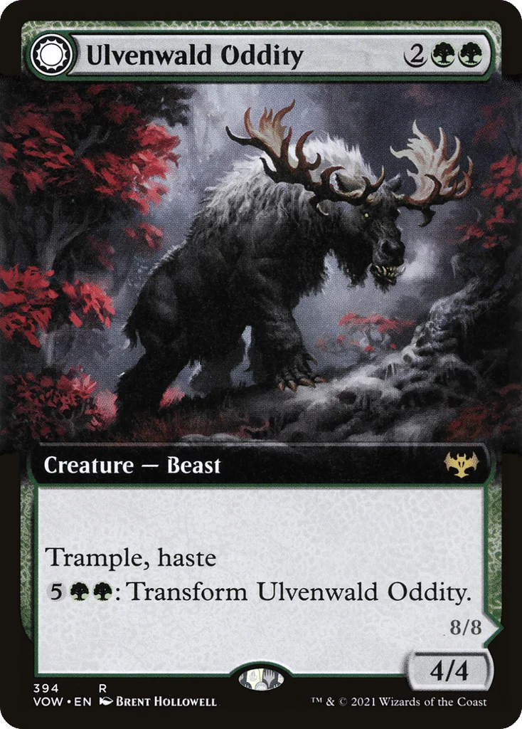 Ulvenwald Oddity // Ulvenwald Behemoth · Innistrad: Crimson Vow