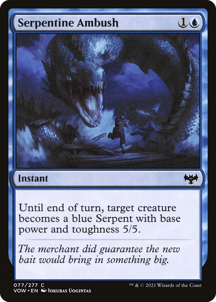 Serpentine Ambush · Innistrad: Crimson Vow