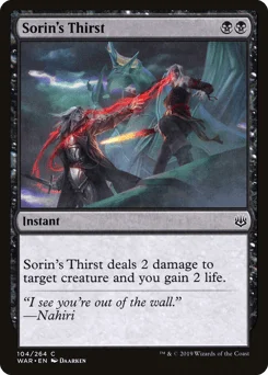 Sorin's Thirst