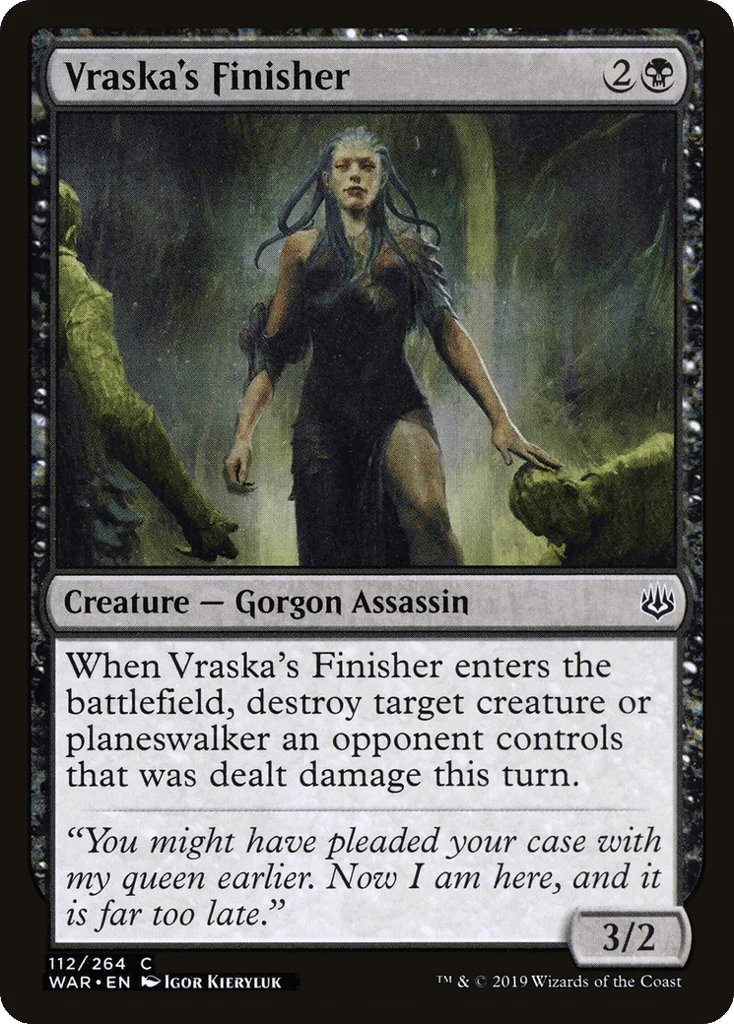 Vraska's Finisher · War of the Spark