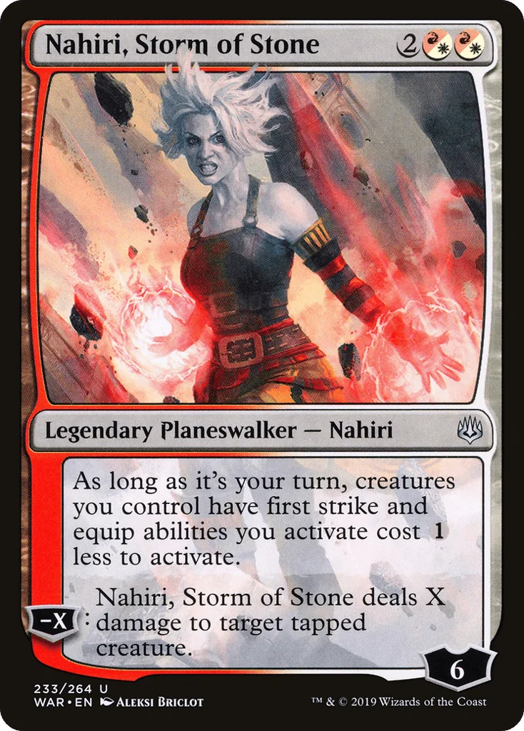 Nahiri, Storm of Stone · War of the Spark