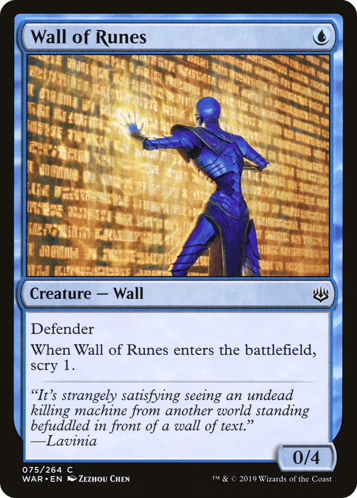 Wall of Runes · War of the Spark
