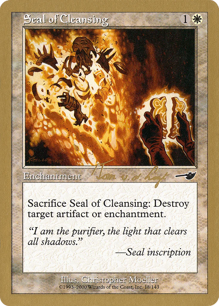 Seal of Cleansing · World Championship Decks 2000