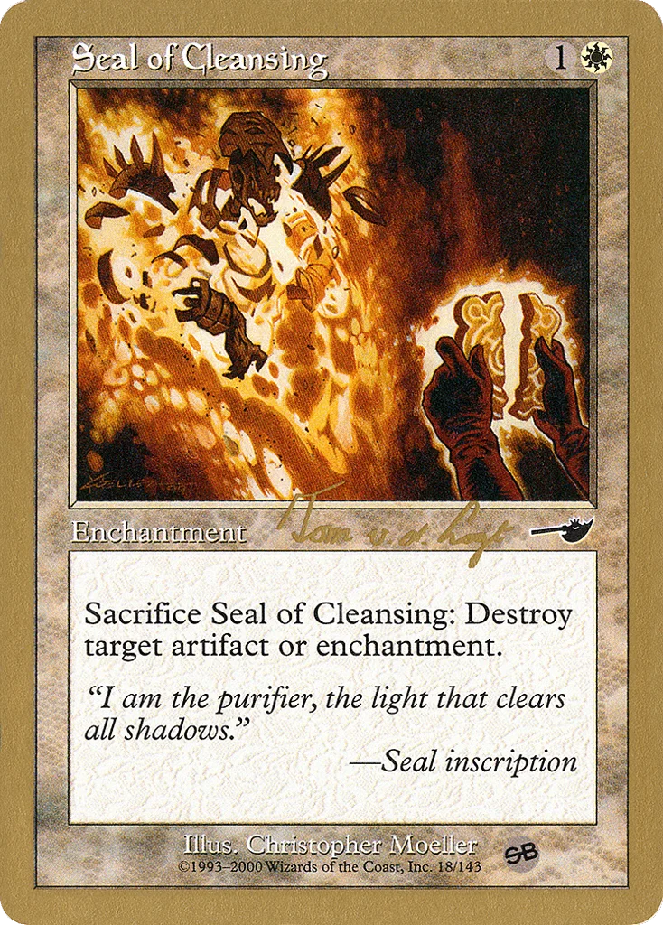 Seal of Cleansing · World Championship Decks 2000