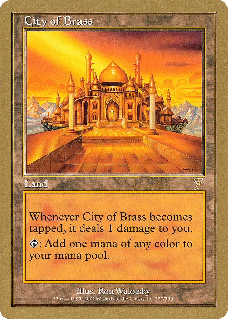 City of Brass · World Championship Decks 2001