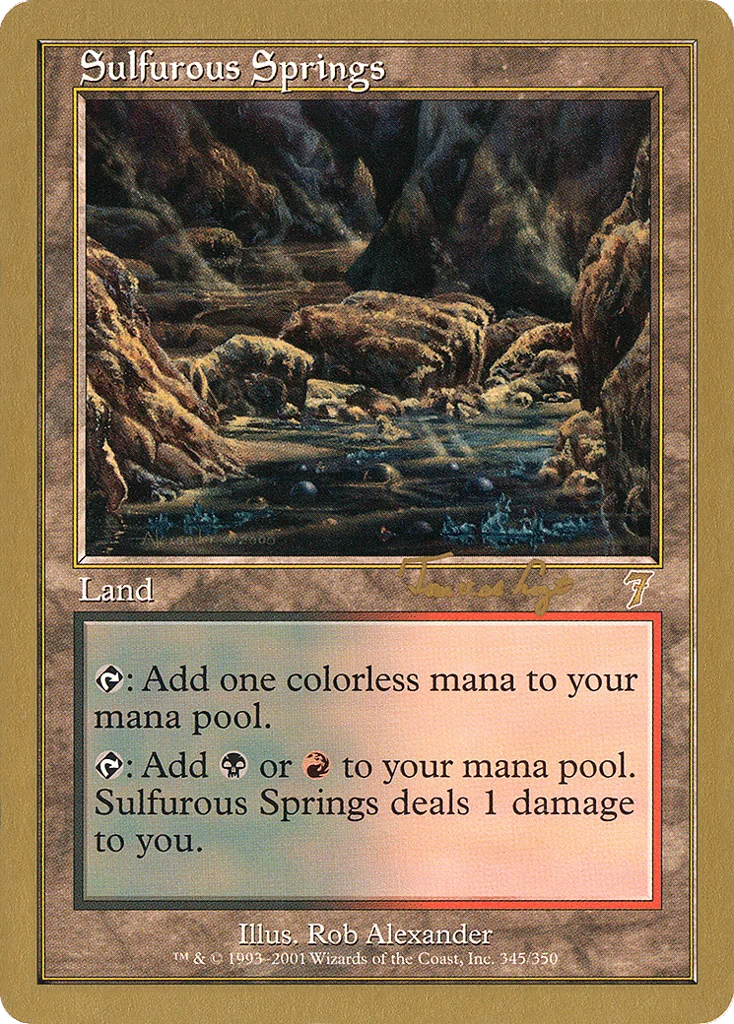 Sulfurous Springs · World Championship Decks 2001