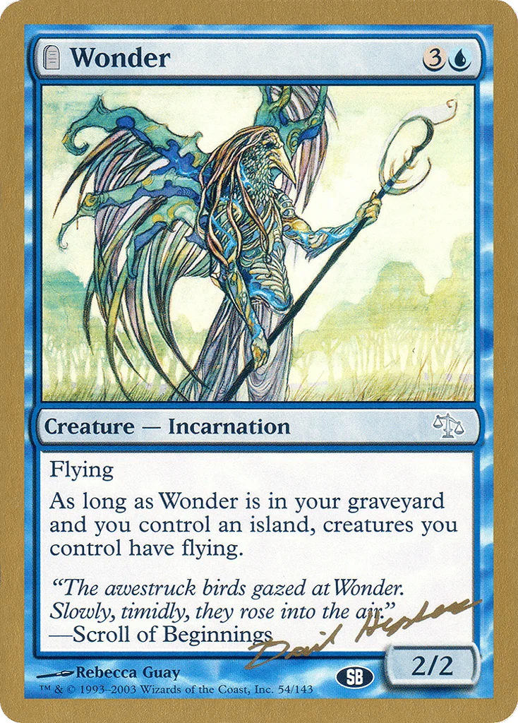 Wonder · World Championship Decks 2003