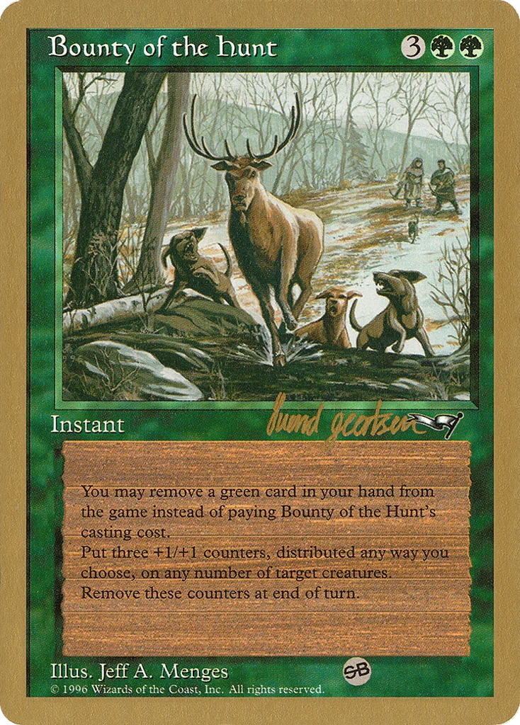 Bounty of the Hunt · World Championship Decks 1997