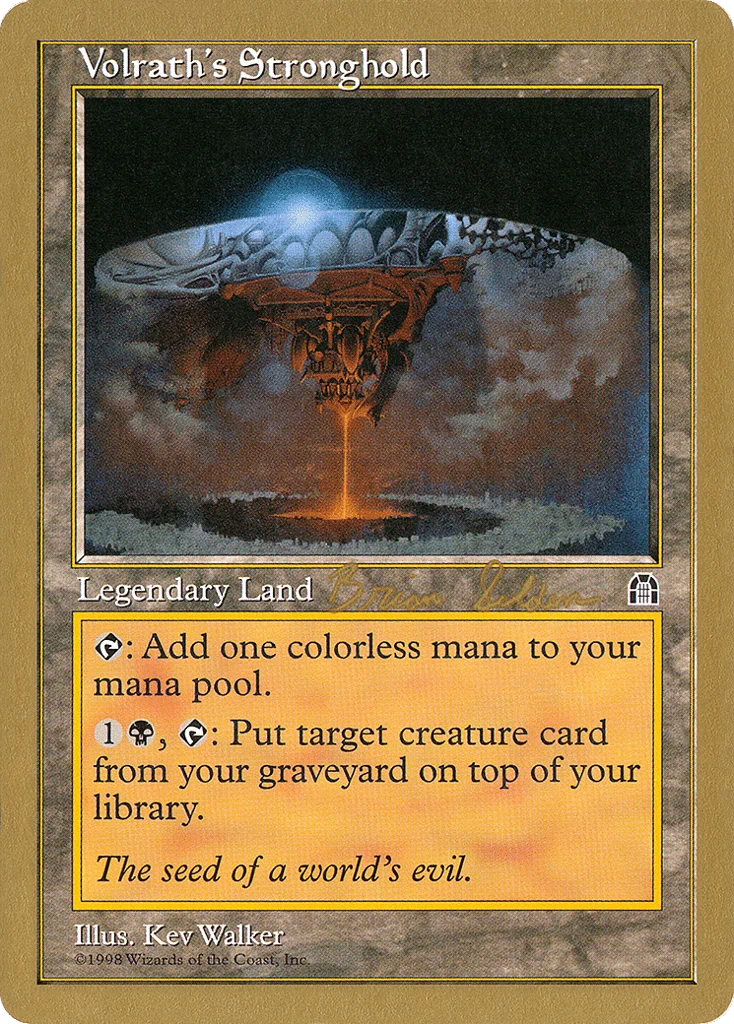 Volrath's Stronghold · World Championship Decks 1998