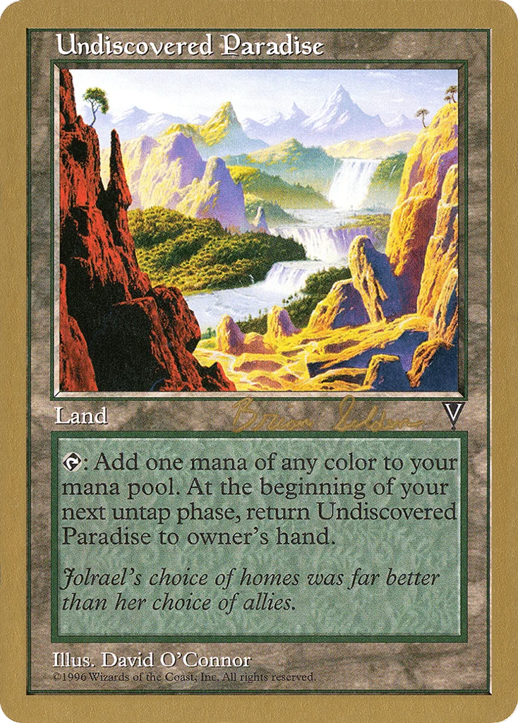 Undiscovered Paradise · World Championship Decks 1998