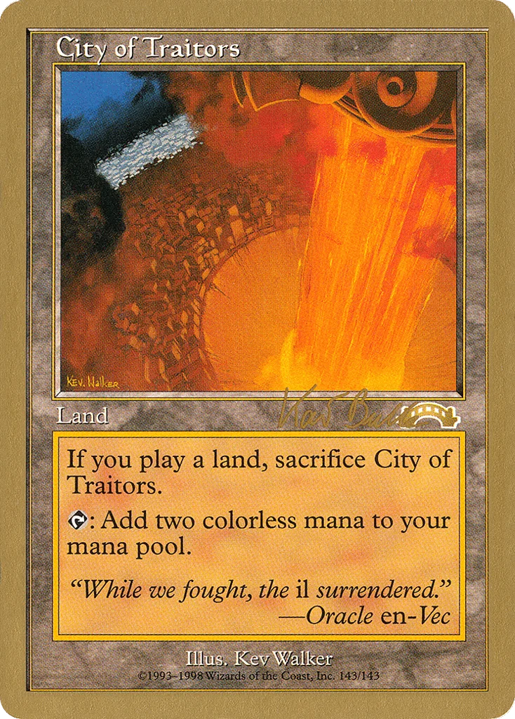 City of Traitors · World Championship Decks 1999