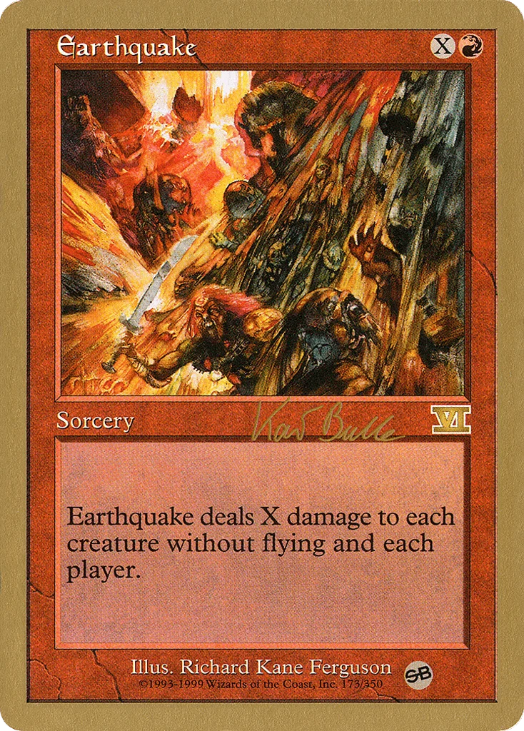 Earthquake · World Championship Decks 1999