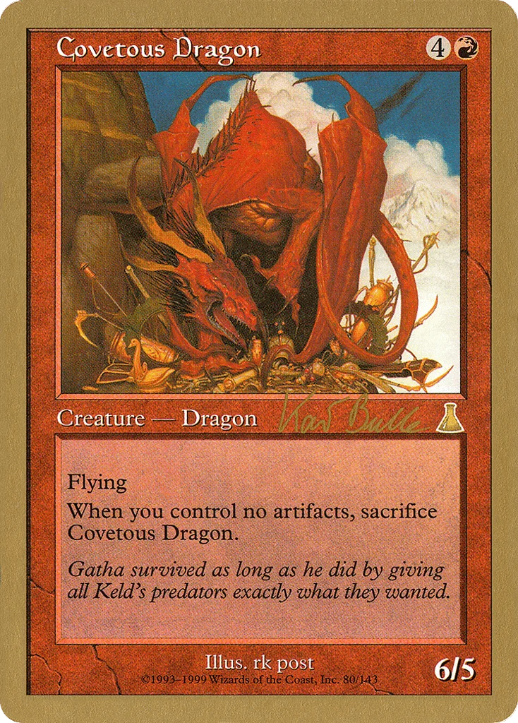 Covetous Dragon · World Championship Decks 1999