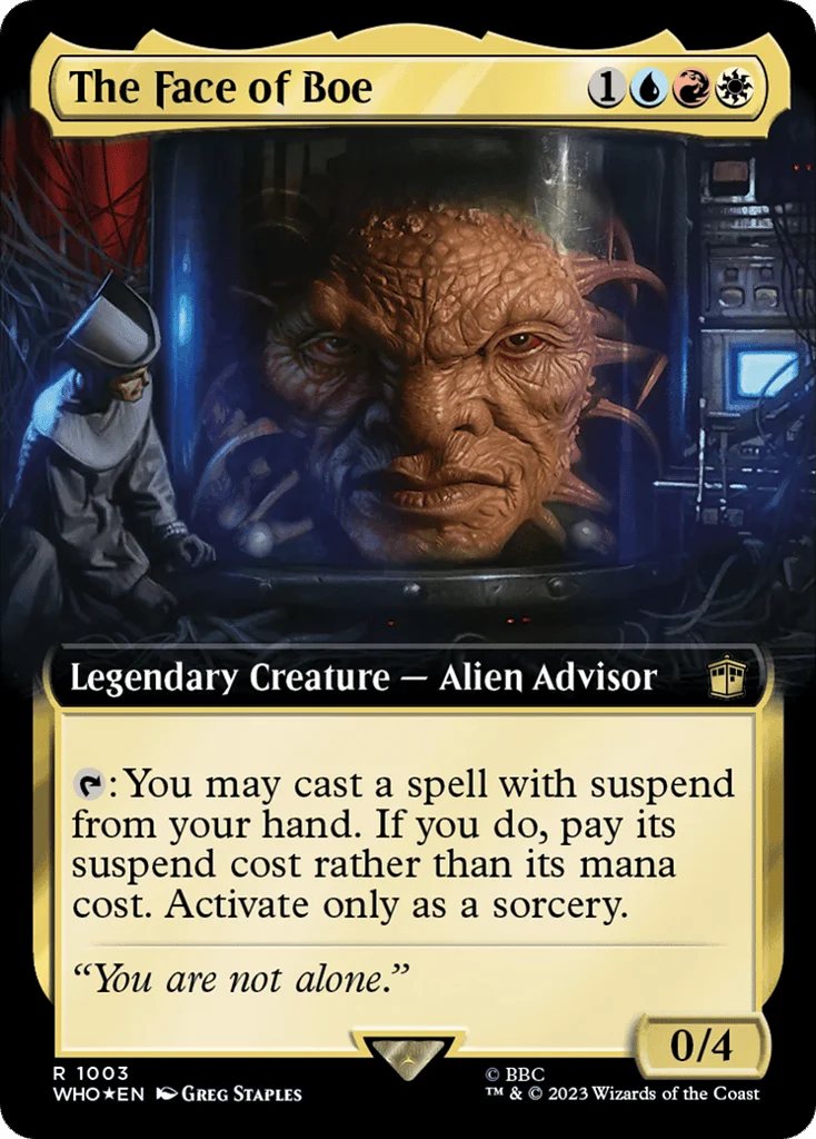 The Face of Boe · Doctor Who