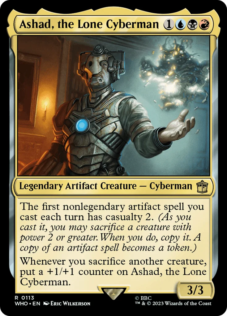 Ashad, the Lone Cyberman · Doctor Who