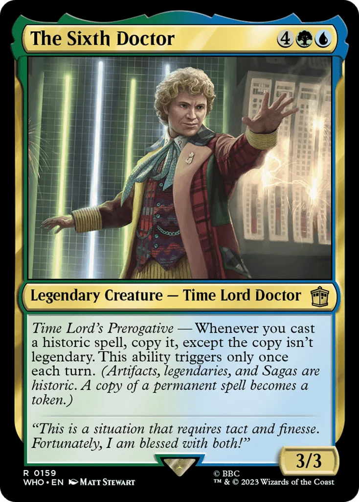 The Sixth Doctor · Doctor Who