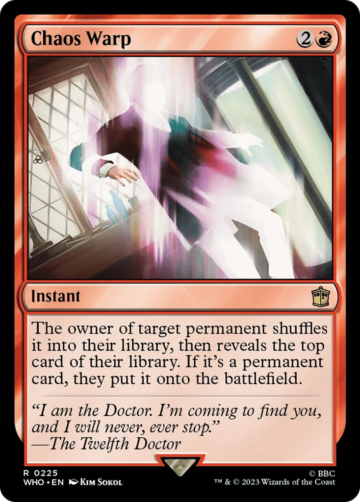 Chaos Warp · Doctor Who