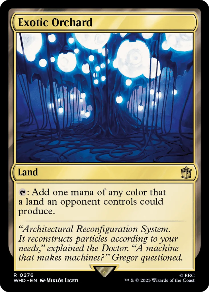 Exotic Orchard · Doctor Who