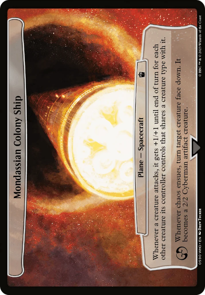 Mondassian Colony Ship · Doctor Who