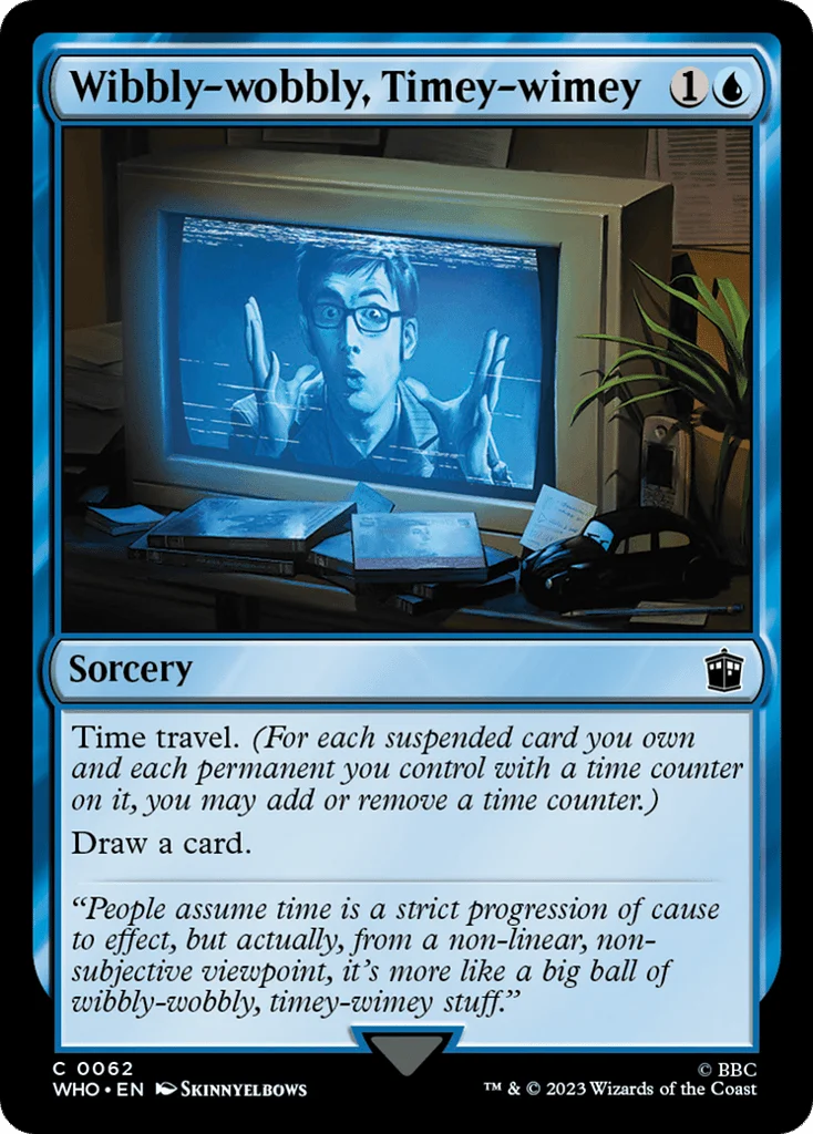 Wibbly-wobbly, Timey-wimey · Doctor Who