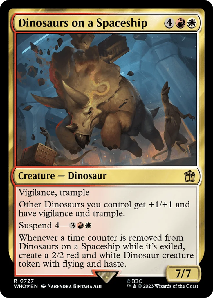 Dinosaurs on a Spaceship · Doctor Who