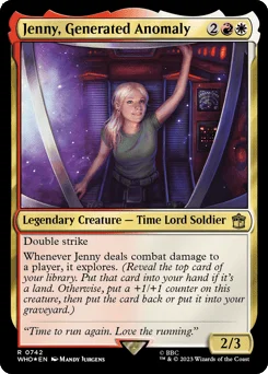 Jenny, Generated Anomaly