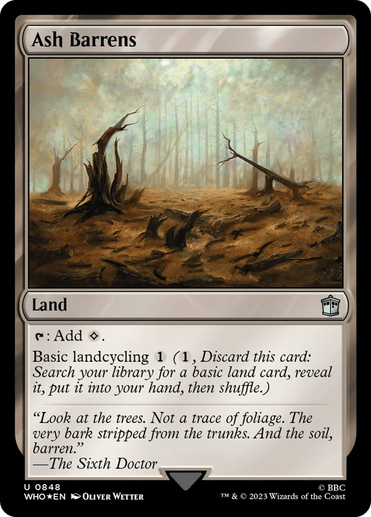 Ash Barrens · Doctor Who