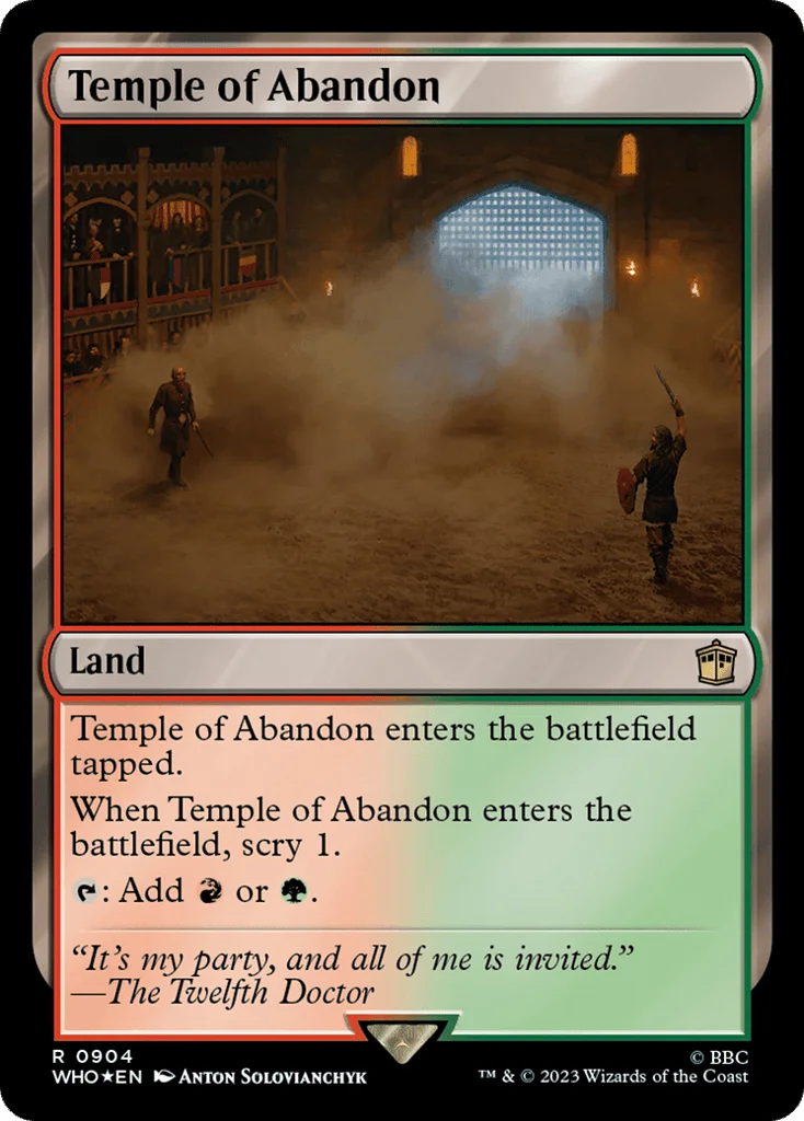 Temple of Abandon · Doctor Who